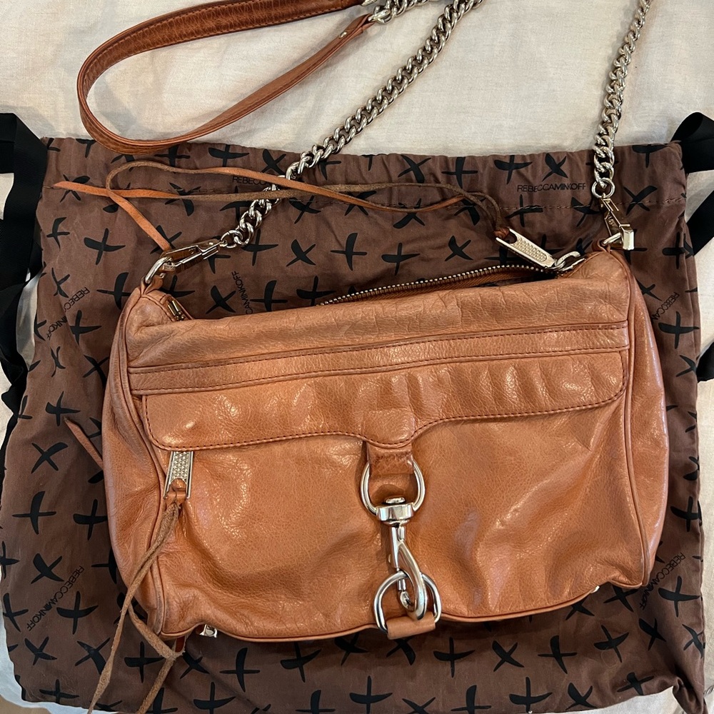 Rebecca Minkoff brown crossbody bag